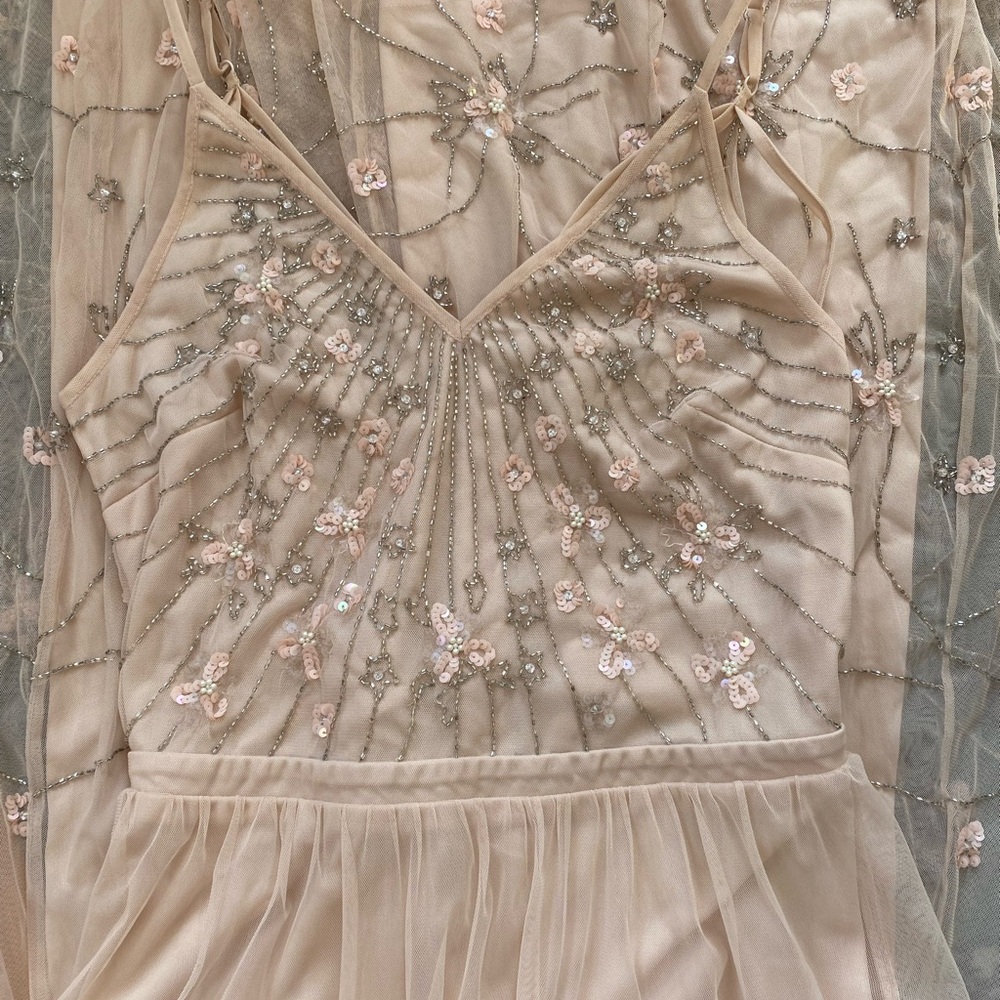 Frock and Frill blush beaded romantic boho dress - Picture 9 of 13
